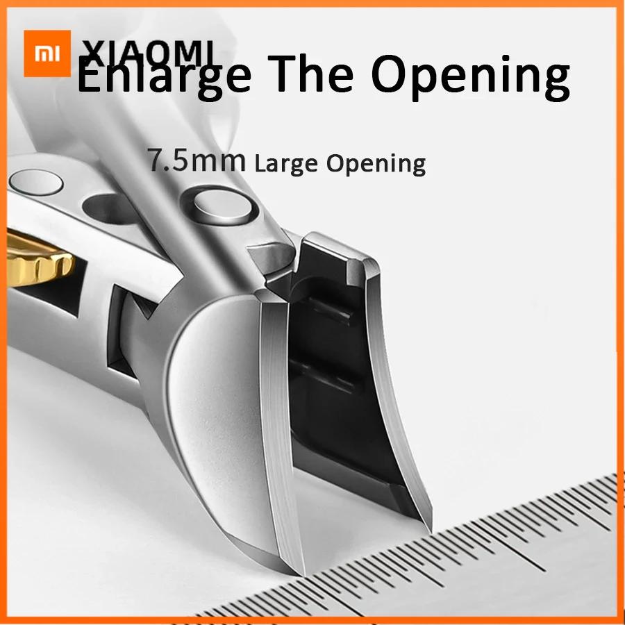 Xiaomi Ножницы для ногтей в форме колы Профессиональные кусачки для ногтей на пальцах Острые лезвия для обрезки толстых и твердых ногтей Широкий захват для взрослых