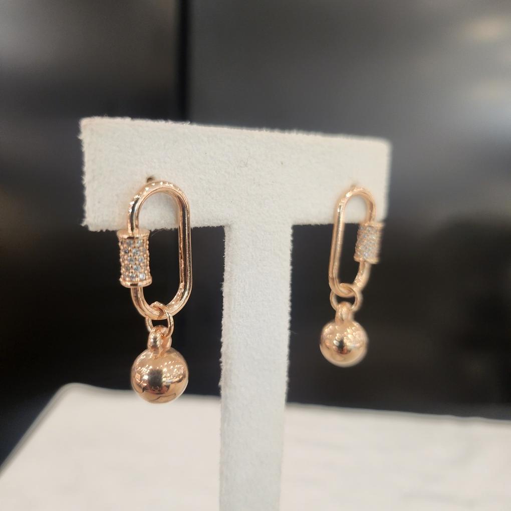 Boucles d'oreilles ARTRIA One-Ball Perle d'eau douce E-Bling JTOERIN0005PKF