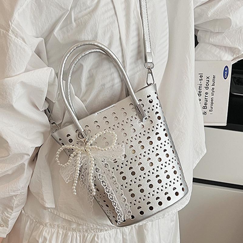 Neue weiche, strapazierfähige Vintage-Handtasche mit großem Fassungsvermögen, Premium-Textur, weich, strapazierfähig, Outdoor, handgefertigt, Schulter-, Umhänge-, Eimertasche