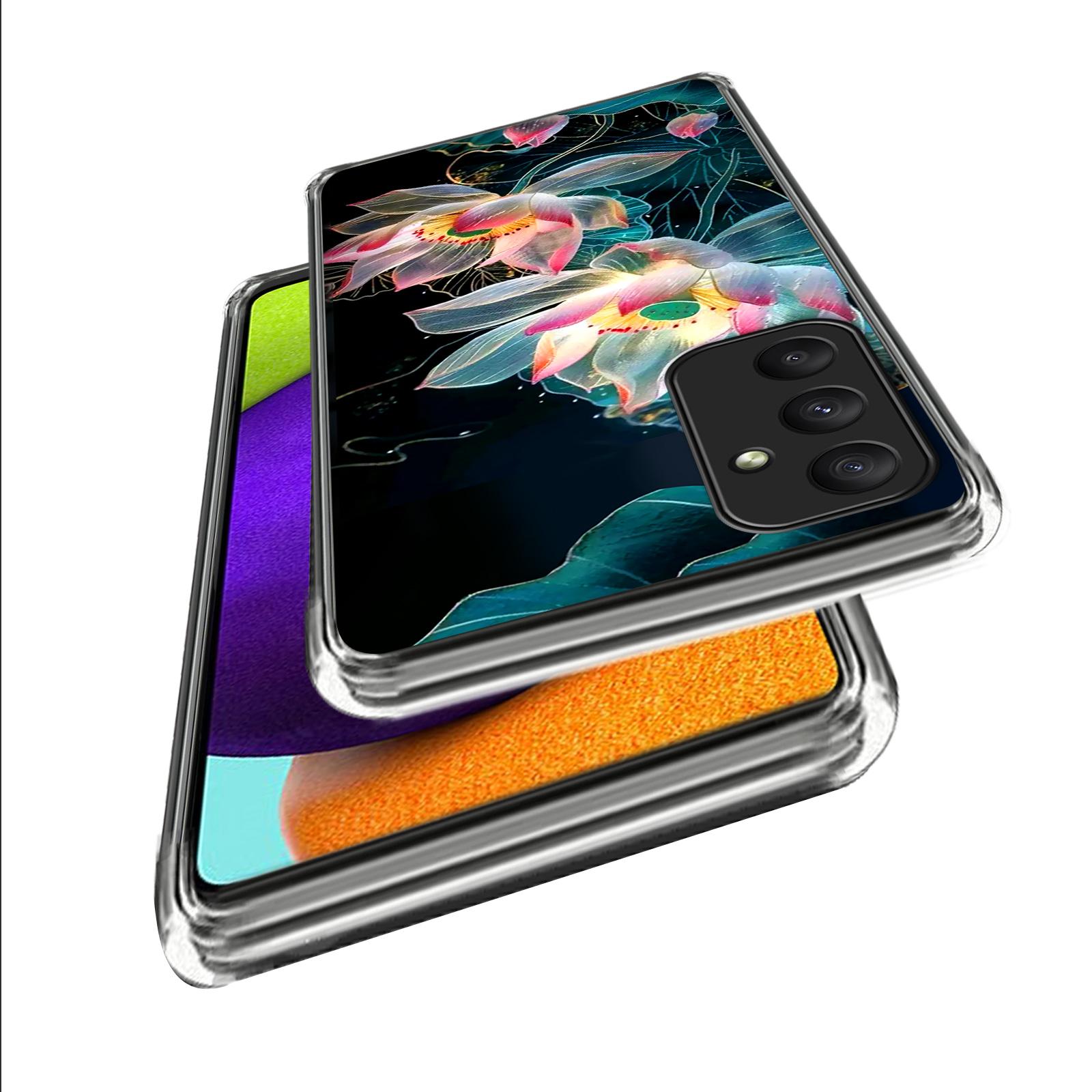 

For Samsung Galaxy A55 5G Case Shock-Absorbent TPU Pattern Printed Phone Cover Style L