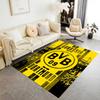 Bvb Borussia Dortmund Football Club Area Rug Design For Balcony Dining Room Playrooms Kitchen Antislip Carpet Decorate Offices