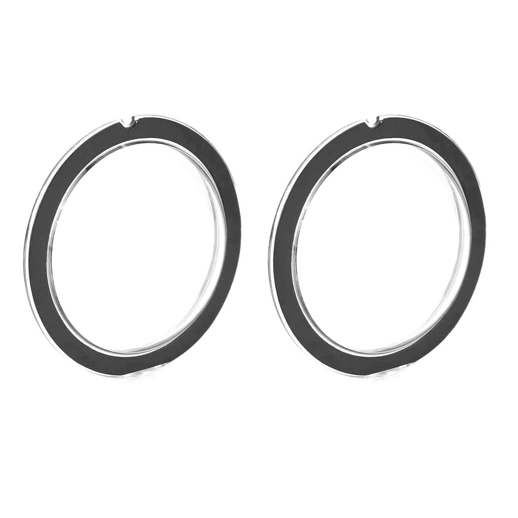2Pcs Front & Rear Lens Guard PC Protective Cover Camera Lens Protection Cover for Tesla 2025 2026 Model Y Juniper/Model YL