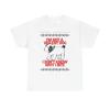 I'm Not A Violent Dog Funny Graphic T-Shirt Unisex Heavy Cotton Tee Gift