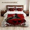 Spartan Warrior Personalized Custom Name 3‑Piece Bedding Set Soft Duvet Cover Set For Bedroom Home Decor