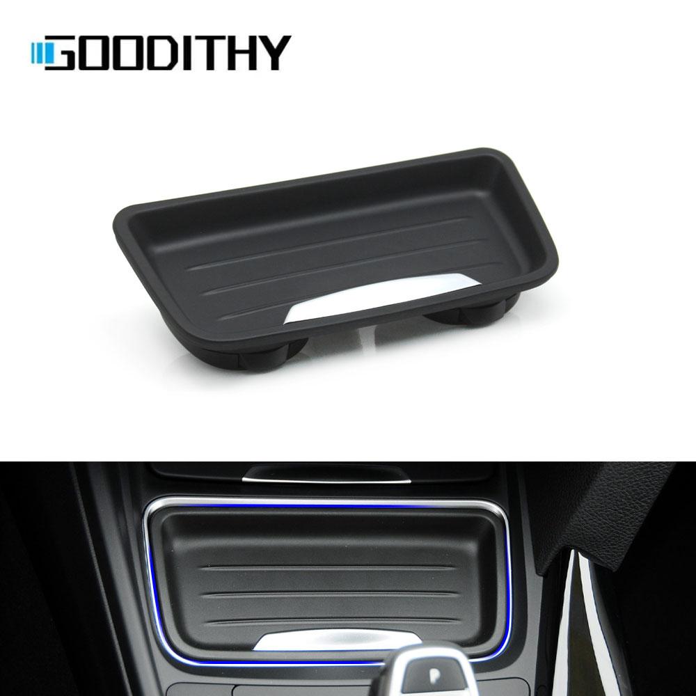 51169232068 Car Center Console Cup Holder Storage Tray Insert Cover Trim For BMW 3 4 Series F30 F31 F34 F35 F80 F32 F33 F36 F82