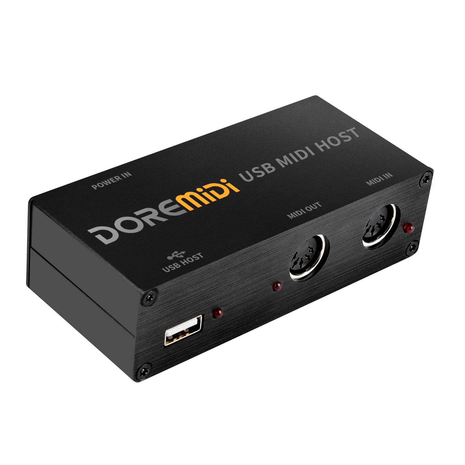 

USB MIDI Host Box MIDI Интерфейс в MIDI Конвертер Черный (УМХ-10)
