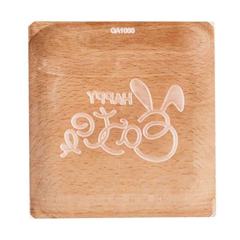 Plastic Material Cookie Mold DIY Cookie Stamps Easter Themed DIY Biscuit Moulds