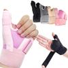 Sport Wrist Support for Tendonitis Compression and Breathabl Thumb Brace with Adjustable Straps Self-Adhesive Fabric Fixation