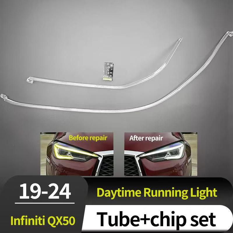 

Infiniti QX50 LED Daytime Running Lights (2018-2024) - Vehicle-Specific Passenger Light Source