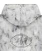 Matin Kim Matin Pace Reflective Logo Windbreaker In Light Gray