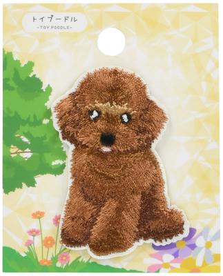 B2181026 Animal Friends Aufkleber Patch Zwergpudel