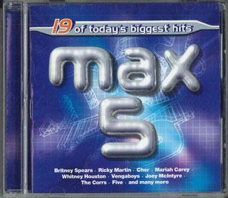 

CD VARIOUS - Max5 4950199 SONY Non Japan Pop Used
