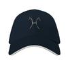 Hanoverian Horse Brand Baseball Cap Designer Hat Beach Outing Ball Cap Horse Hat Designer Unisex Womens