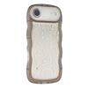 For iPhone Air Case Wavy Edge Epoxy TPU Shockproof Phone Cover