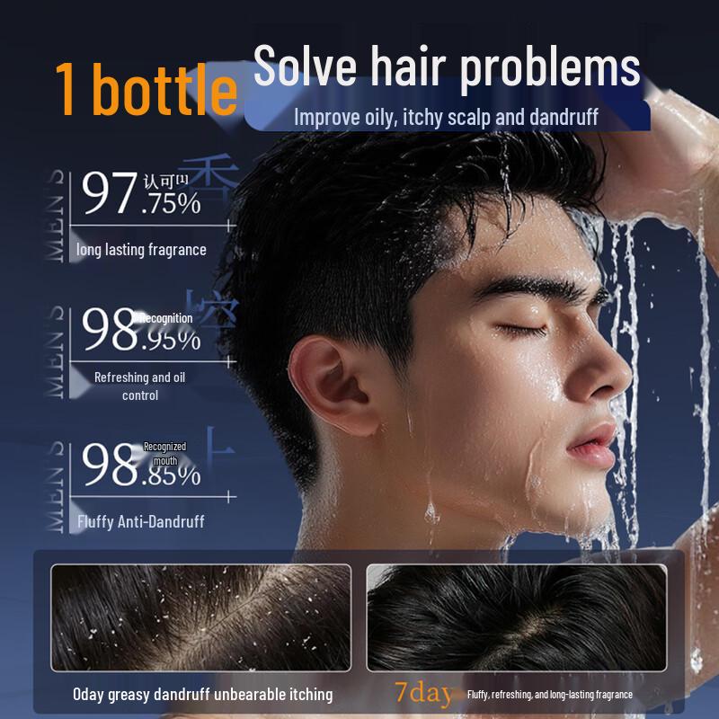 SEEDONVEUR Men's Cologne Scent Shampoo & Shower Gel Set