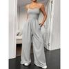 Women's Clothing 2026 Spring/Summer New Sexy Casual Style Camisole Wide-Leg Jumpsuit