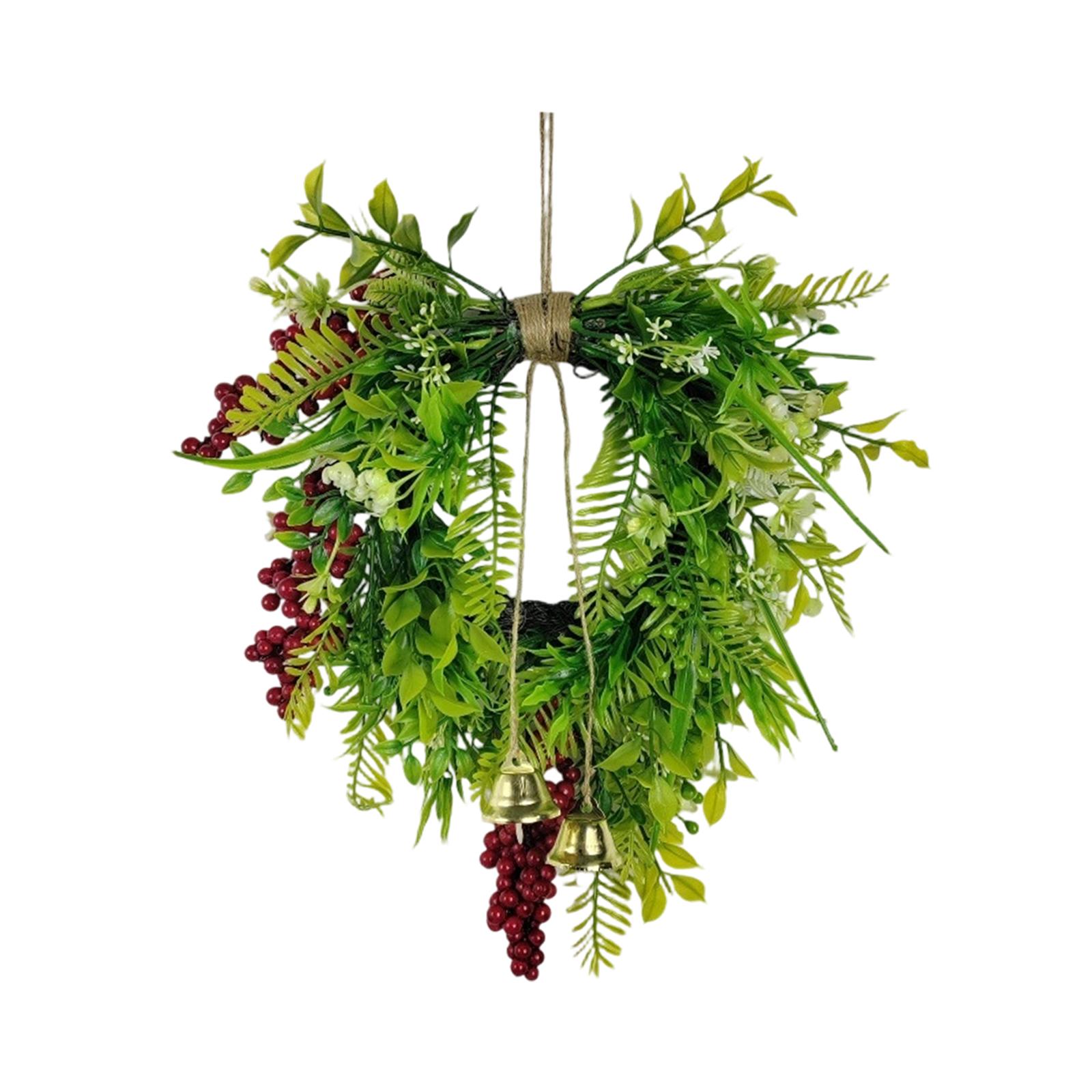 Christmas Decoration Red Garland Door Hanging Hangers