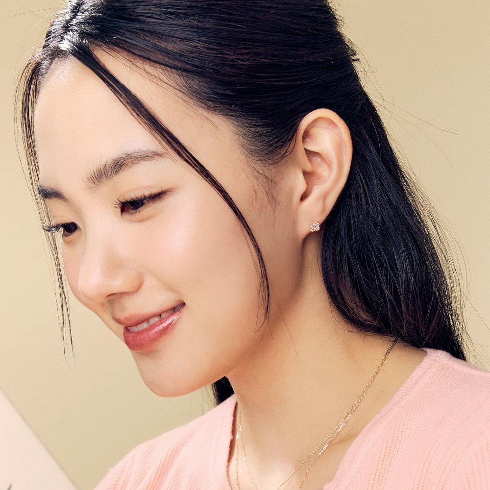 [Rosemont] Silver Earrings Rc0236