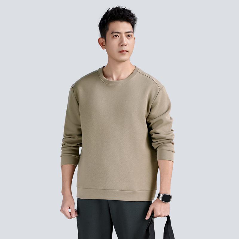 

Унисекс Повседневный Спортивный Костюм: Свитшот свободного кроя, однотонный, двухпредметный, с возможностью нанесения логотипа на заказ L