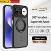 KEKLLE Skin-Feel Magnetic Rotating Stand Phone Case