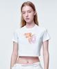 2113 Studio Crop T-Shirt Angel Double Note