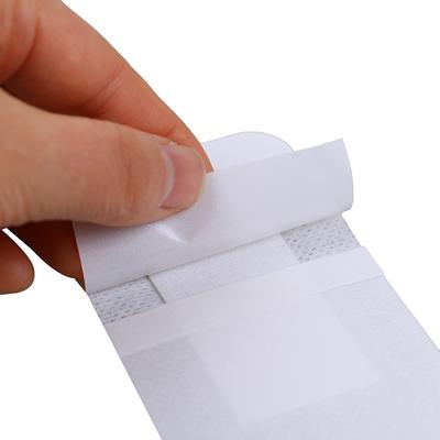 10Pcs Atmungsaktive Selbst-Adhesive Wunde Dressing Band Große Hilfe Bandage Hämostase