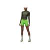 Nike Dri-Fit Quick-Drying Breathable Comfortable Long Sleeve Logo Raglan T-Shirt Women Tops Gray Black HF9481-045