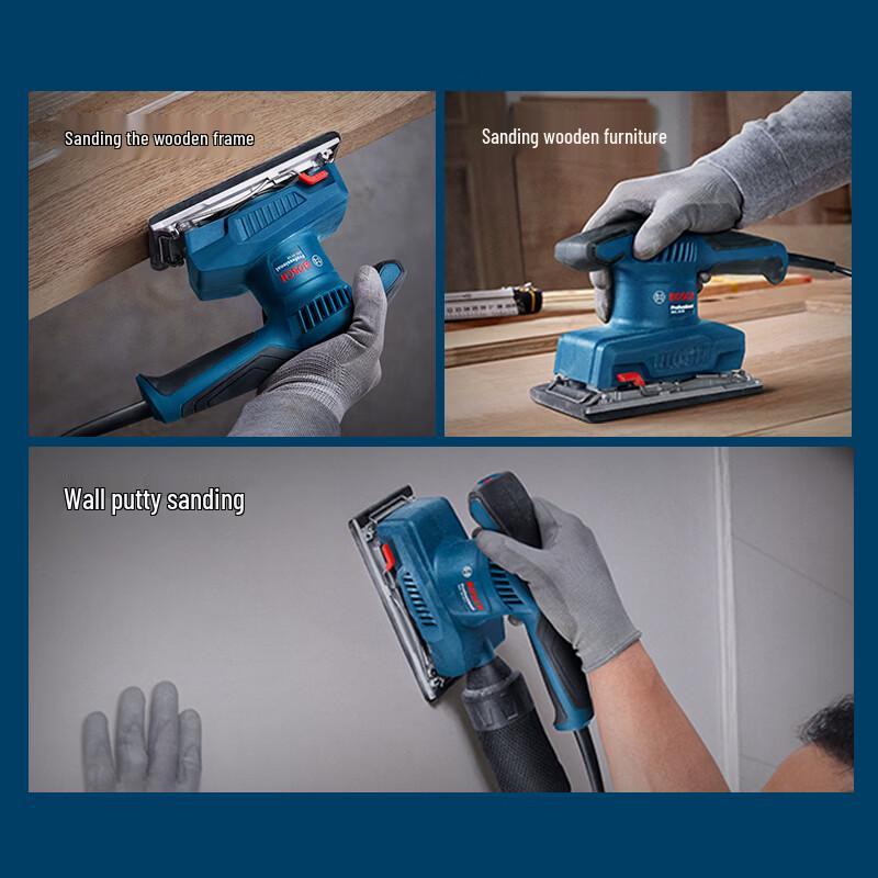 Bosch GSS20-18 Professional Low-Vibration Flat Sander CN plug (adapter included)