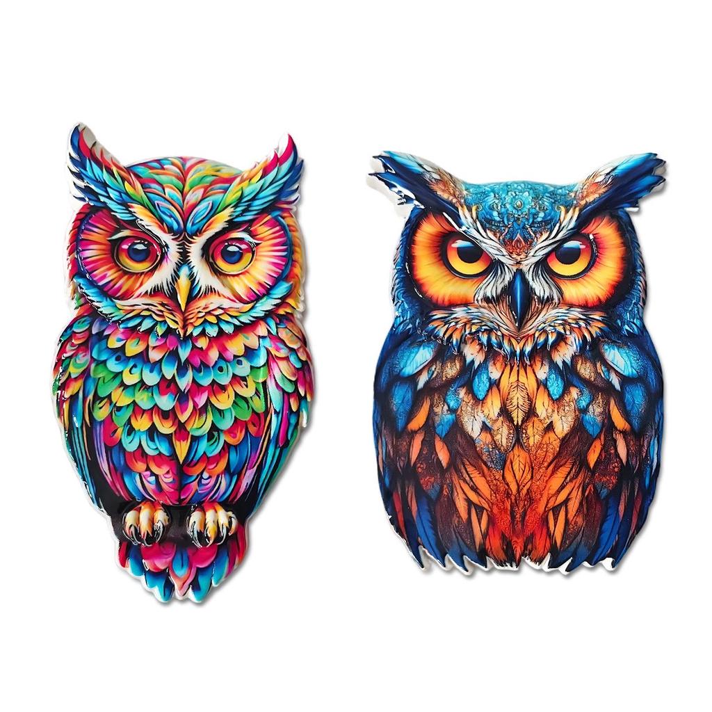 City Souvenir Owl Fridge Magnet - Creative Home Decoration Gift