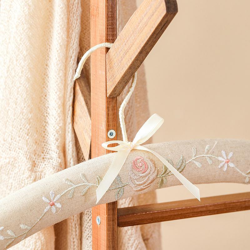 Wedding Party Bow Ribbon Photo Props Sponge Ornament Clothes Hanger Full Dress Storage Rack Suit Organization Supplies