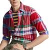 Polo Ralph Lauren Classic Fit Oxford Geruit Overhemd Heren overhemden Rood 710813021-013