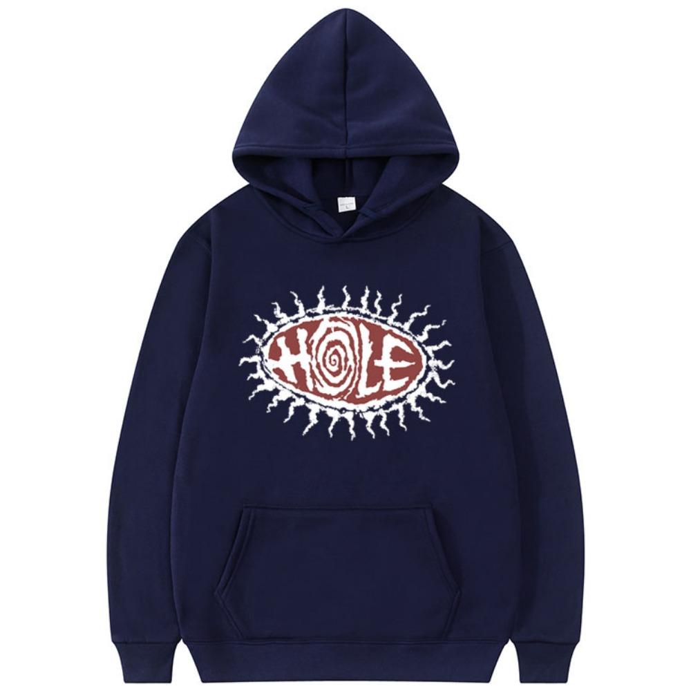 Felpa con cappuccio grafica Courtney Love Limited Hole Uomo Donna Gotico Vintage Oversize Unisex Felpe Rock Alternativo