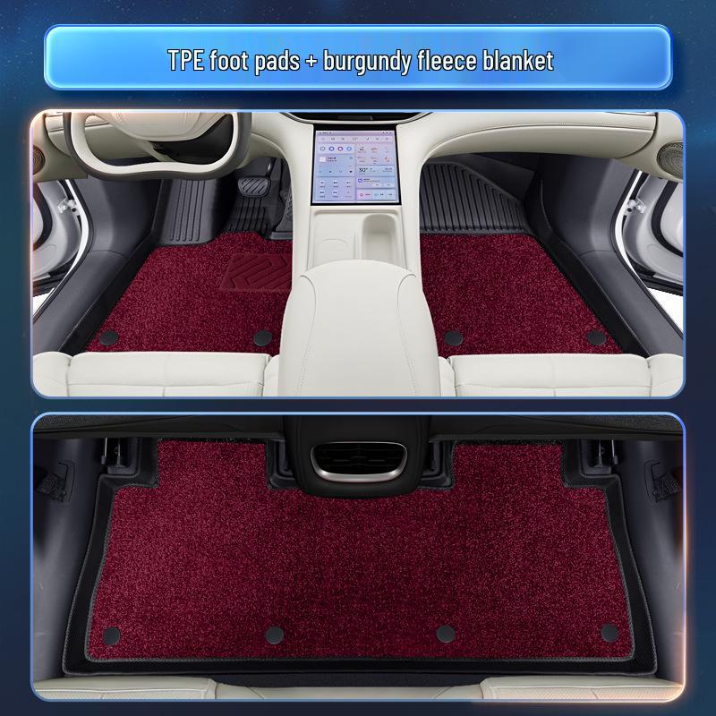 2025 Zeekr LS6 TPE Floor Mats - Complete Interior Mod Kit