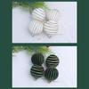 1 Box Flocking Ball Christmas Tree Decorations Multi Color Holiday Ornaments For Festival Home Party Decoration