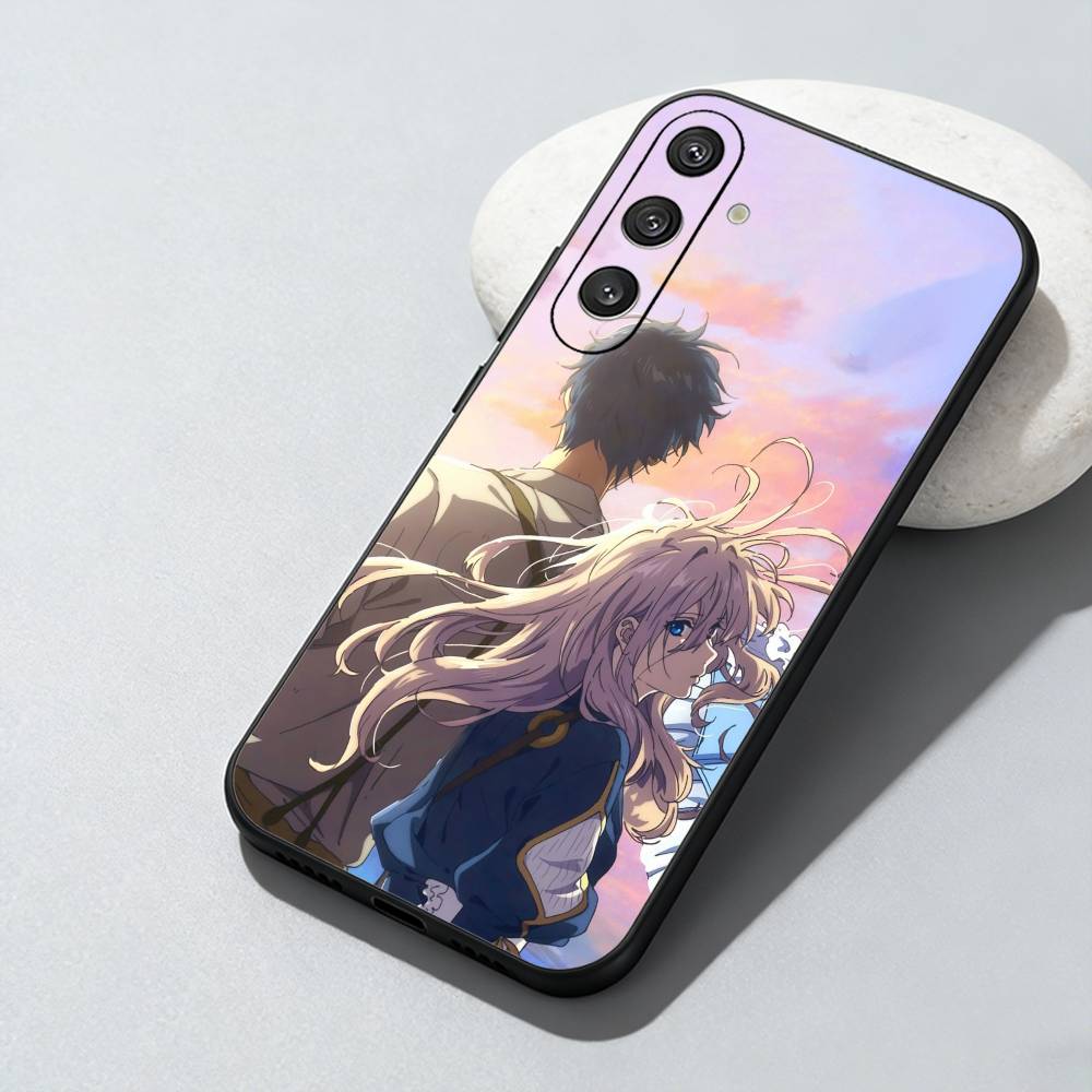 

Violet And G-Gilbert Phone Case For Samsung Galaxy A73,A72,A71,A70,A52,A51 Others Soft Black Cover Samsung a22 5g
