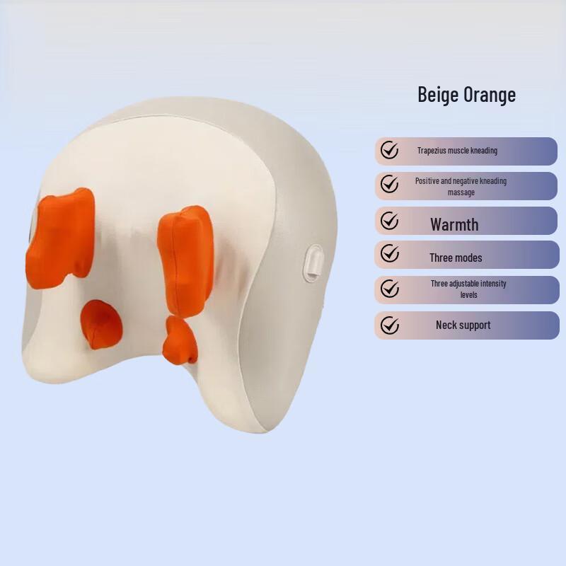 

Jiupin R19 Rechargeable Neck & Shoulder Massager Pillow