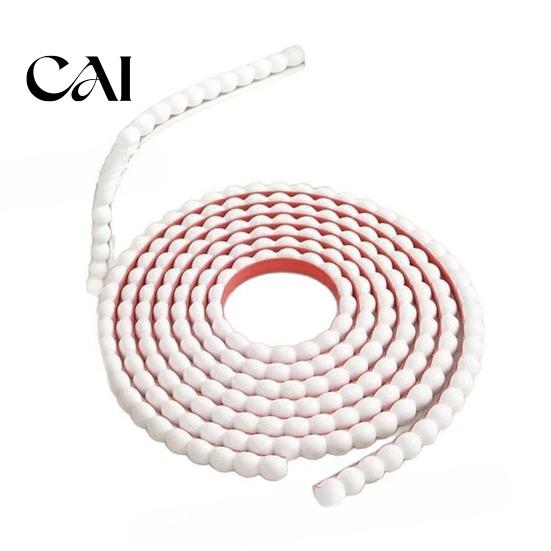 Decorative Mirror Border Strip Flexible Wall Molding Trim, Easy Peel And Stick Self-Adhesive Molding, 3D DIY Furniture Edge Guard Beaded Design