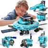6 In 1 Solar Robot Kit DIY Space Robot Science Building Toys Educational Learning Robot Toys For Boys Girls