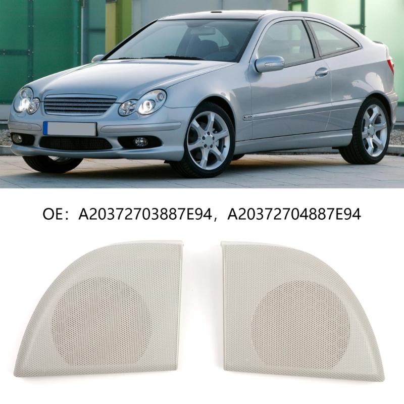 Right/Left Door Speaker Cover Trim A20372703887E94 A20372704887E94 for CL203 08-11 Speaker Trim Mesh Replacement