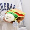 Seth Dudu Flips the Burger Little Turtle Doll Into a Little Turtle Plush Toy To Soothe the Cute Sleeping Throw Pillow