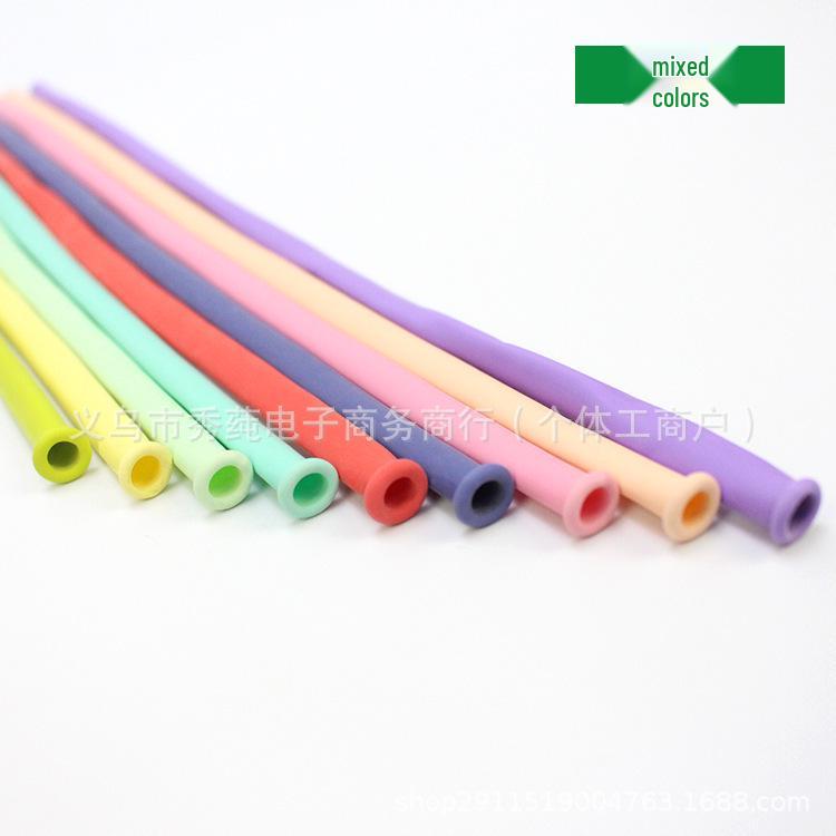 260-Piece Multicolor Long Balloons for Handmade Shapes and Birthday Decorations, 1.8g Thickened for Parties