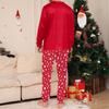 Christmas Family Matching Sets Pajamas, Loungewear Outfits,Family Matching Long Sleeve Tops+Pants Set