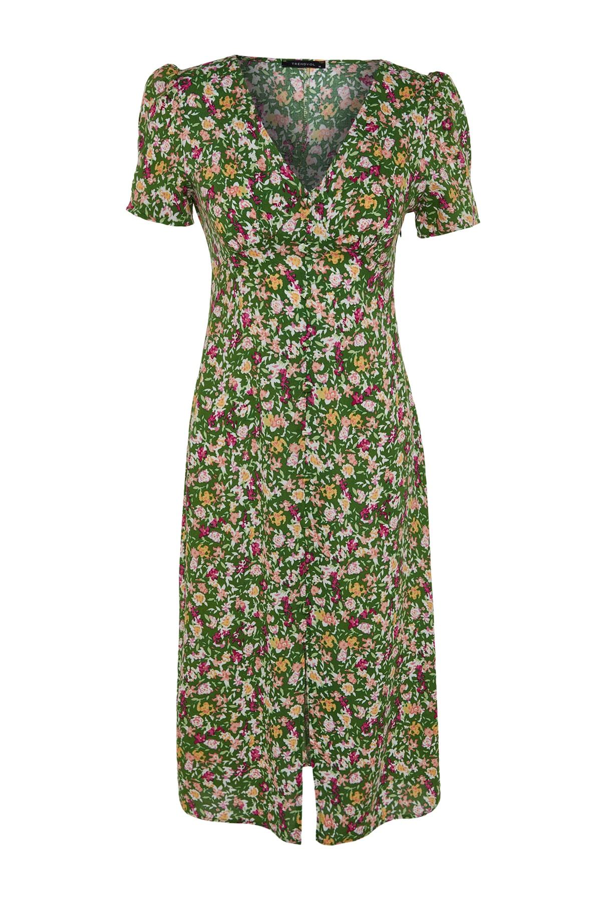 

Платье - Многоцветный - Платье-рубашка