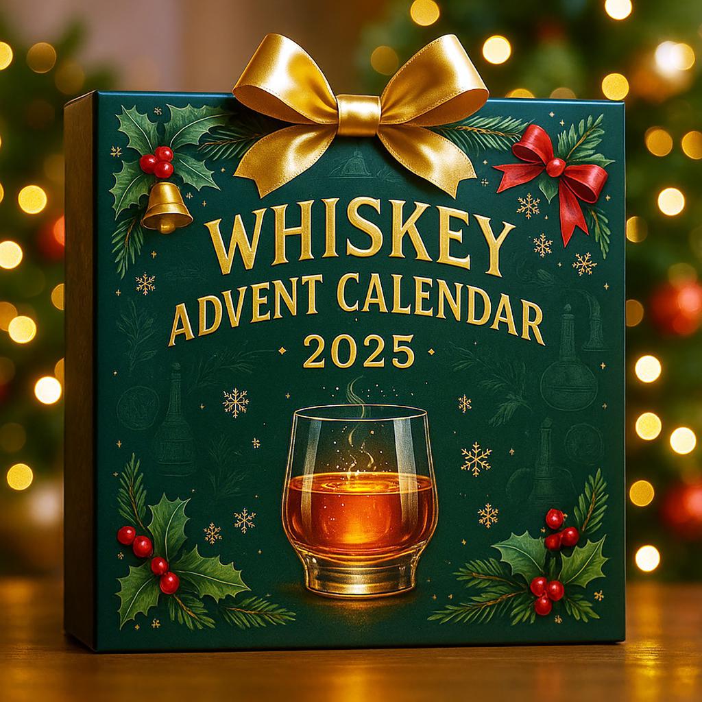 Whiskey Advance Calendar3D Stereoscopic+airplane Box +24pc Whisky Advent Calendar Christmas Whisky Advent Calendar