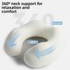 Portable Neck Pillow Comfort Support U-shaped Design U Shape Pillow Multi-functional Soft Material Travel Pillow Home Comfort
