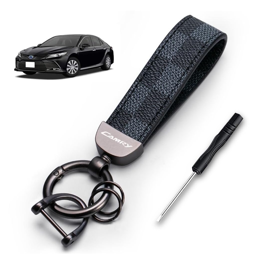 

[Qirttulee] Брелок для ключей от автомобиля Camry Camry 70 серии AXVH70/AXVH75 Тип 10-го поколения Брелок для ключей от автомобиля Брелок с логотипом автомобиля Стильный кожаный брелок для ключей от автомобиля