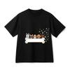 Funny Dog Bone-Unisex Cute Puppy Cartoon Graphic Pet Lover Tee T-Shirt