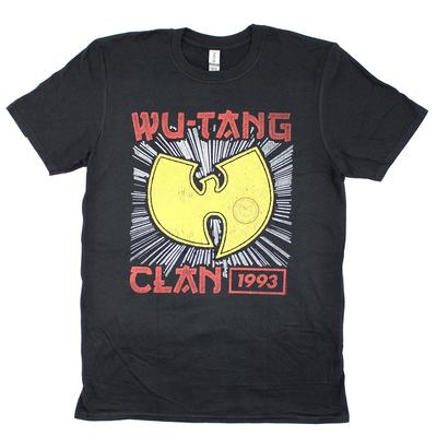 Men's Wu Tang Clan Tour '93 T-shirt Small Black