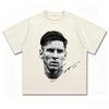 2026 Messi The King of Football Head Print Fashion Short Sleeve T-shirt Men's Clothing and Women's 2026 FIFA World Cup shirt