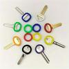 12pcs Colorful Silicone Key Covers | Animal & Heart Designs for Easy Key ID | Home Office Use